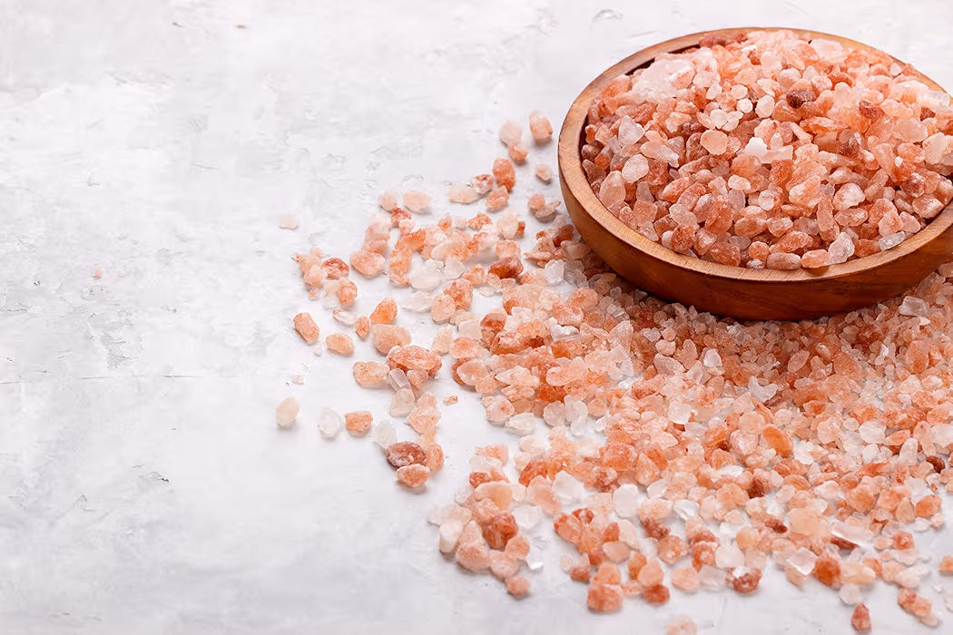 UltiCure Pink Himalayan Rock Salt Powder Jar, 1kg (Additive-Free, Signature Quality) | Premium Sendha Namak Pink Rock Salt Premium |1 kg Namak